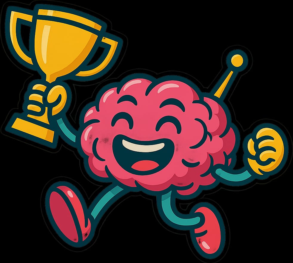 NeuroRace Mascot Running